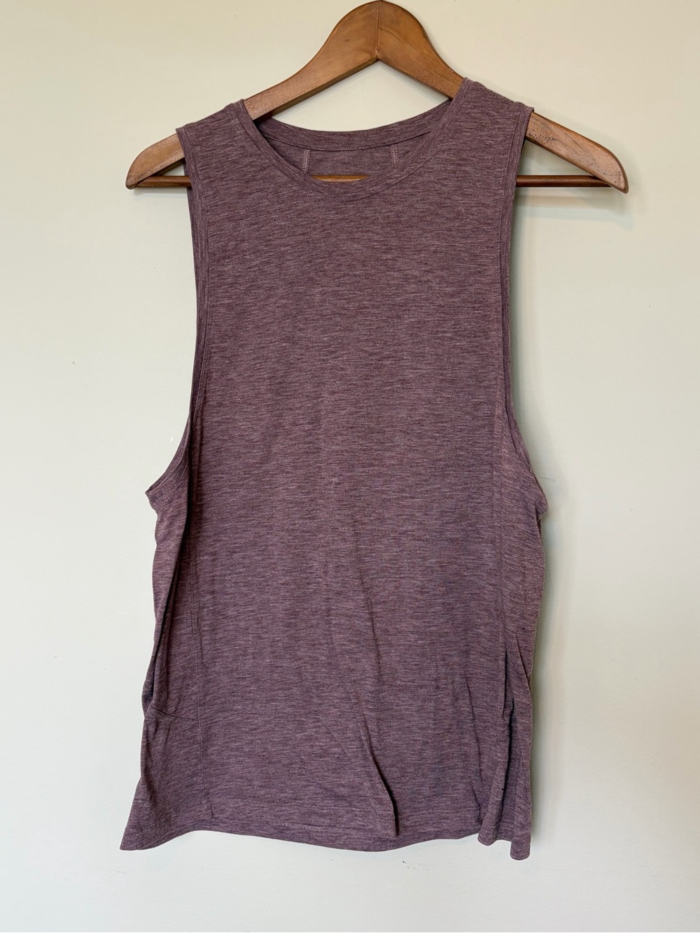 lululemon athletica Heathered Plum Muscle Tank